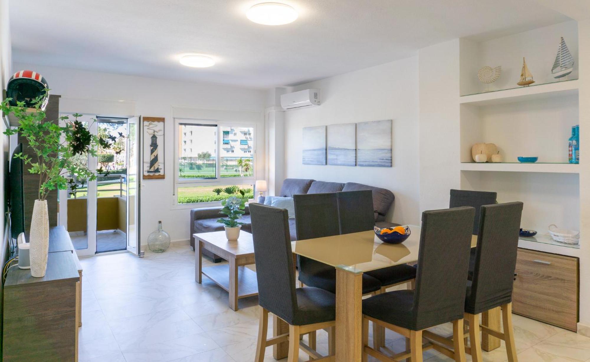 Gran Apartamento Vistas Al Mar La Cala Del Moral Экстерьер фото