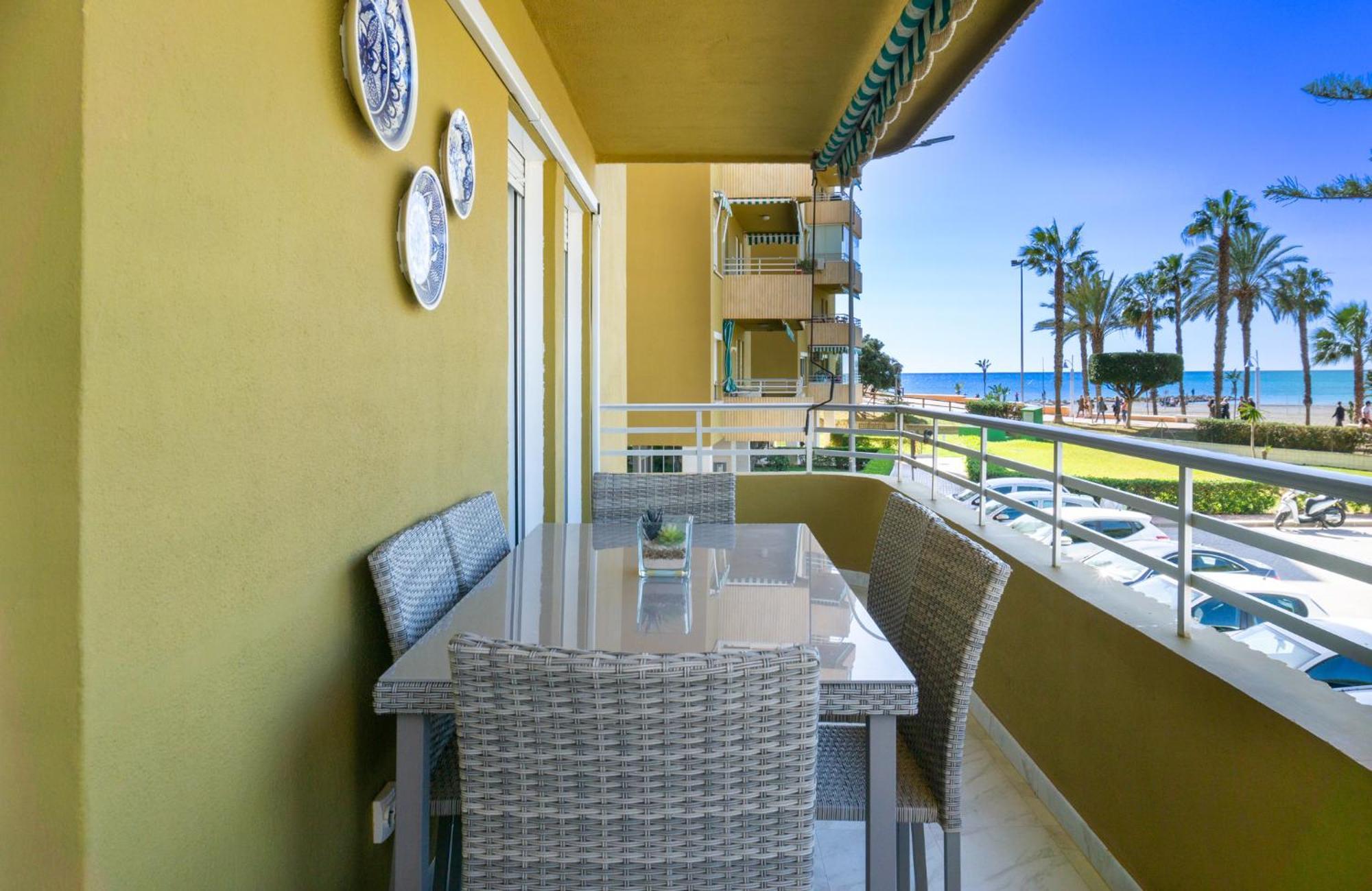 Gran Apartamento Vistas Al Mar La Cala Del Moral Экстерьер фото